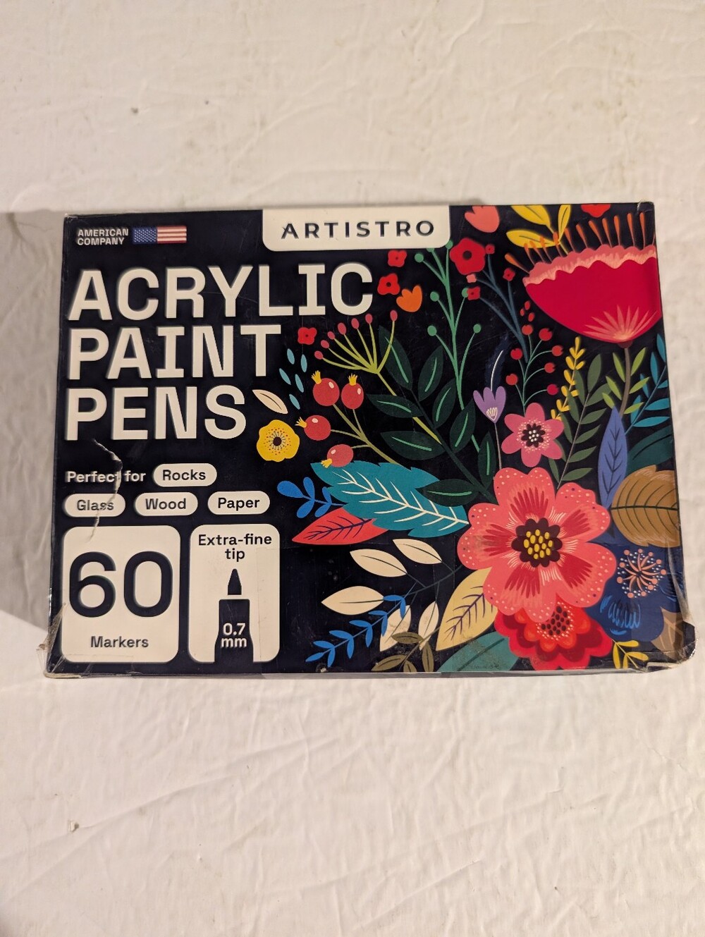 Artistro Acrylic Paint Pens 60 Markers New